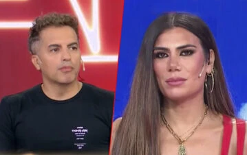¡Sigue la guerra! Flor de la V traicionó en vivo a Ángel de Brito con su peor enemigo