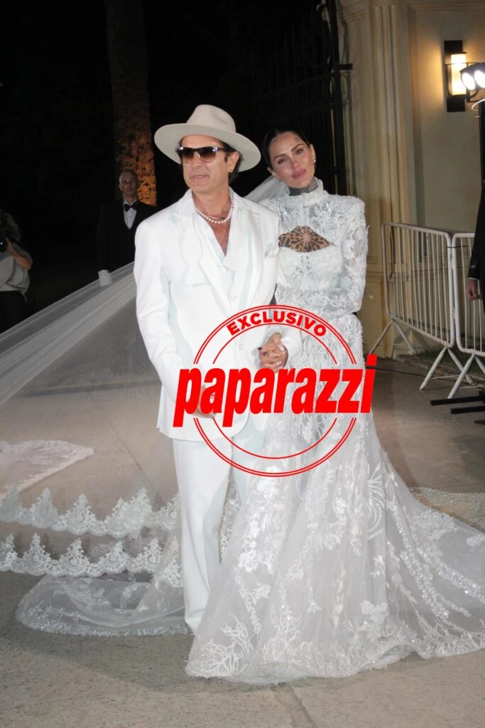 Cande Tinelli y Coti casados