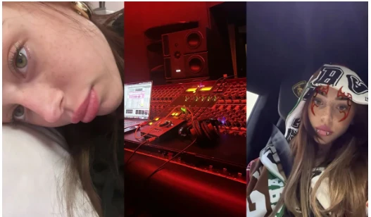 Nicki Nicole mostró la angustia que sufre por la separación