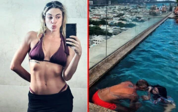 Las lujosas vacaciones familiares de Emilia Attias en las playas de Brasil: las fotos