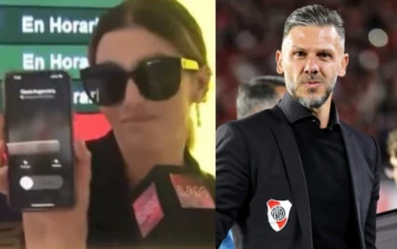 Evangelina Anderson mostró cómo se lleva con Demichelis tras los rumores de separación