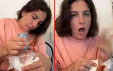 El doloroso accidente que sufrió Juana Repetto durante sus vacaciones