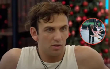 ¡Qué asco! La foto de Bautista chupándole los pies a Lucía en Gran Hermano