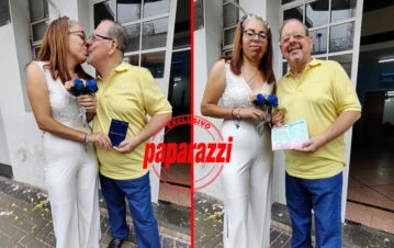 La humilde boda del papá de Jésica Cirio: no hubo anillos ni tampoco estuvo su hija