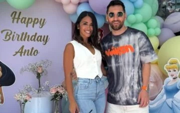 La súper sorpresa que Lionel Messi preparó en el cumpleaños de Antonela Roccuzzo