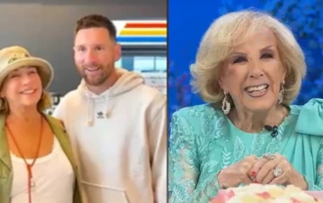 La promesa que le hizo Lionel Messi a Mirtha Legrand por su cumpleaños