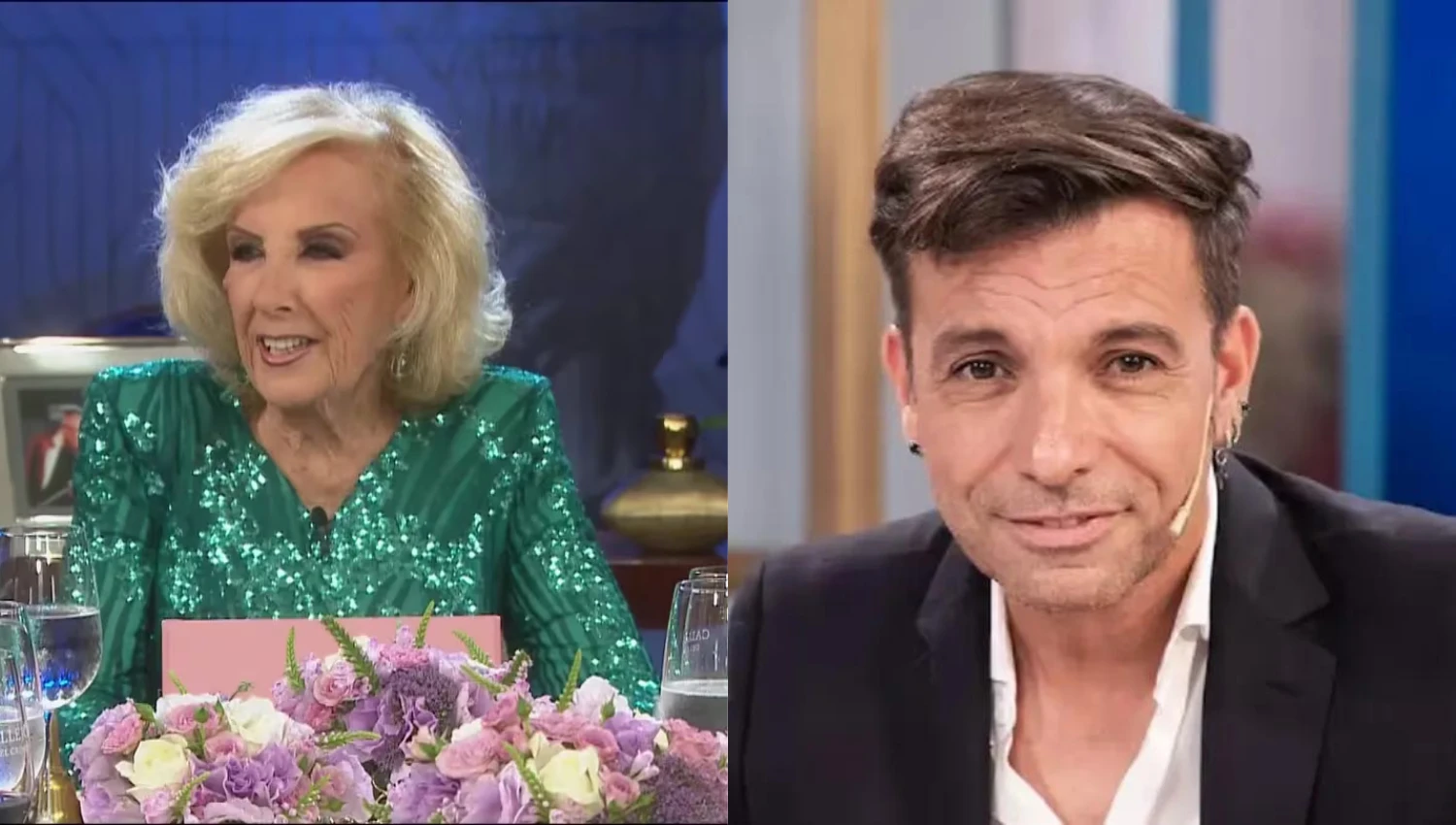 Mirtha y Bossi