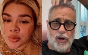 La polémica chicana de Morena Rial a Jorge Rial en medio de su guerra familiar