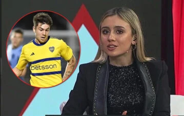 Morena Beltrán contó los violentos mensajes que recibe de las mujeres por salir con un jugador de Boca