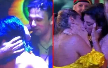Noche hot en GH: Sabrina se besó con Rosina y Lucía, y Bautista encaró a una compañera