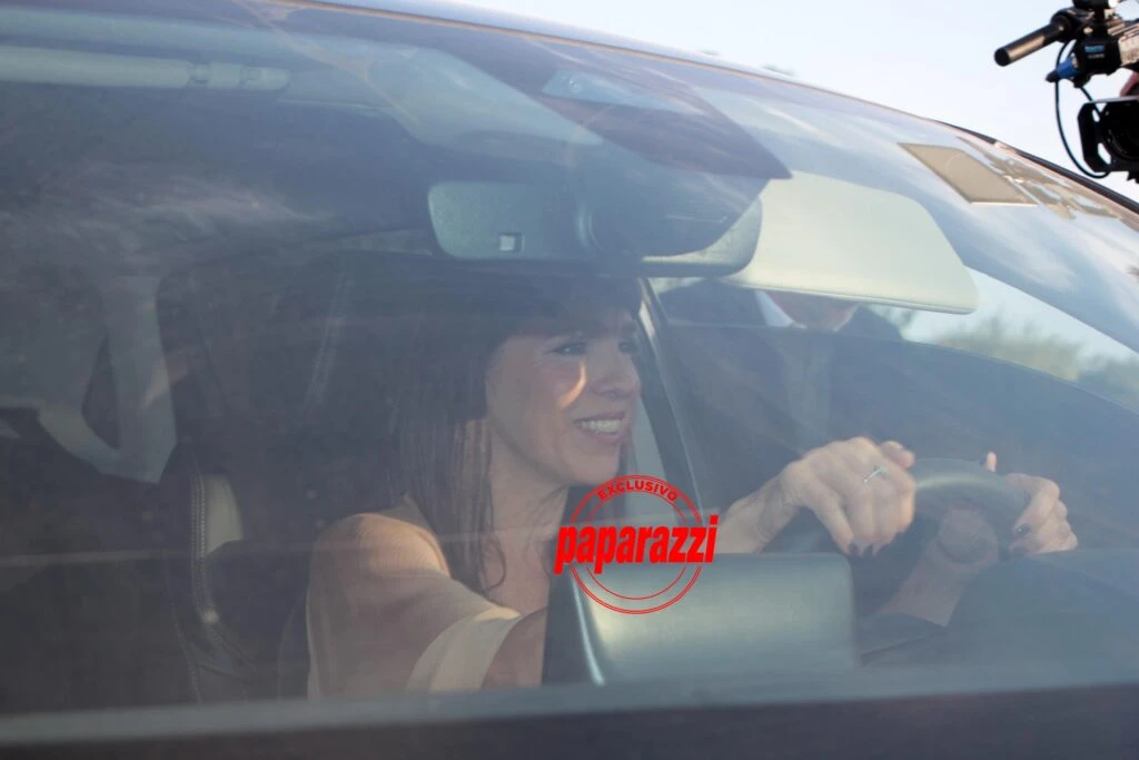 Paula Robles en la boda de Cande Tinelli