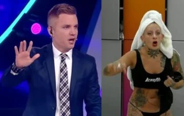 El inesperado comentario de Santiago del Moro al ver desnuda a Furia en Gran Hermano