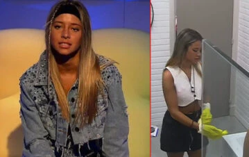 Por qué Zoe lloró al cumplir su promesa de fregar el baño en Gran Hermano 