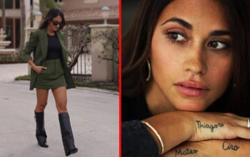 Se filtró el tatuaje que Antonela Roccuzzo tenía más oculto en su cuerpo