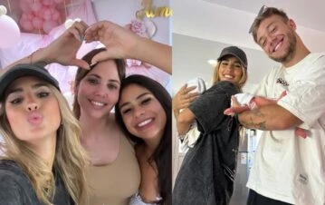 La hermosa bienvenida a Laia y Aimé, las gemelas de Daniela Celis y Thiago Medina: "Llegamos a casa" 