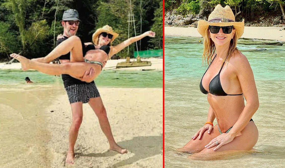 Quién es el marido de Débora Plager: las fotos íntimas de la pareja en su segunda luna de miel