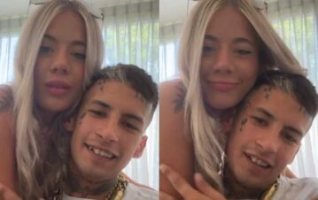 La inesperada reacción de L-Gante luego de que trataran de "gato" a su flamante novia