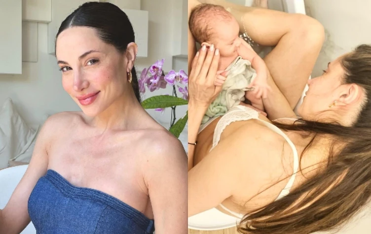 tierno momento de magui bravi con su hijo.