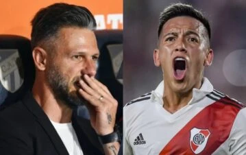 ¿Qué pasó? Martín Demichelis apareció con marcas en la cara tras la pelea con Ezequiel Barco en Tucumán: “Es un…”