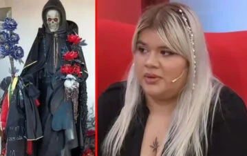 Cómo es el impresionante tatuaje que Morena Rial se hizo por San La Muerte: "Soy devota"