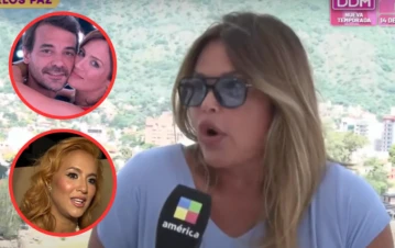 Nazarena Vélez opinó sobre el triángulo amoroso de Vigna, Peter Alfonso y Paula Chaves y dejó polémica