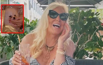 Las primeras fotos de la hija de Barby Franco con el perrito que le regaló Susana Giménez