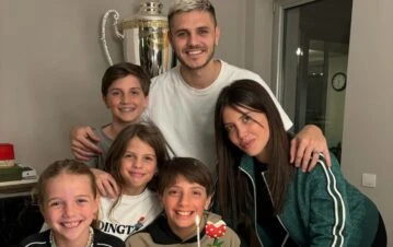 Wanda Nara festejó el cumpleaños de su hijo Benedicto y le tiró un palito a Maxi López