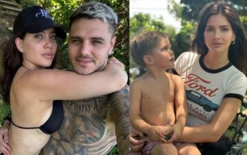 La impactante foto generada por IA del hijo de Wanda Nara con Mauro Icardi: ¡es un clon de la China Suárez!