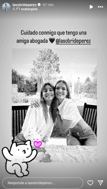 Sol Pérez rindió su último examen para ser abogada