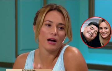 El anuncio de Rocío Oliva sobre Diego Maradona que sorprendió a Mirtha Legrand: "Voy a…"