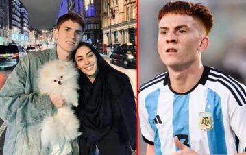 El polémico nuevo look que presentó el Colo Barco junto a su novia tras mudarse a Inglaterra