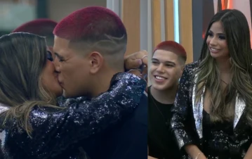 El video de Thiago y Daniela Celis recreando el chape dentro de Gran Hermano