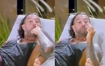 El video del asqueroso gesto de Lisandro en Gran Hermano luego de decirle "mugrienta" a Furia