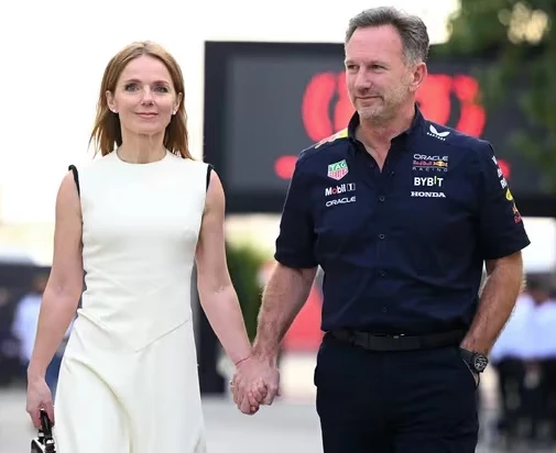 CHRISTIAN HORNER, JEFE DE EQUIPO DE RED BULL, ESPOSO DE GERI HALLIWELL Y ACUSADO DE ENGAÑARLA CON LA NOVIA DEL PADRE DE VERSTAPPEN.