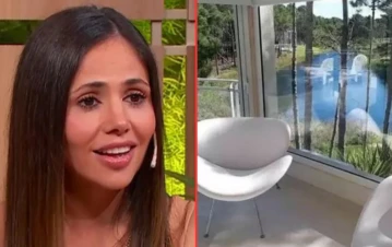 Las fotos de la lujosa casa de Romina Uhrig en Pinamar que investigan por lavado de dinero