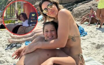 El video del cumpleaños lleno de adrenalina de Momo, el hijo de Jimena Barón