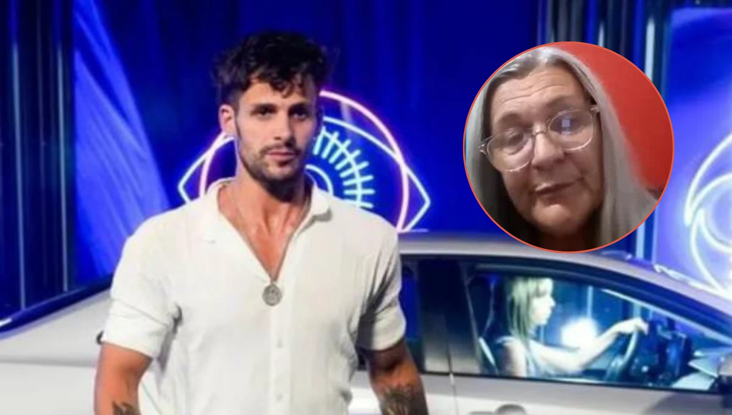 Joel Ojeda y su mamá