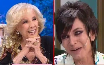 La "burla" de Mirtha Legrand a Mónica Gutiérrez por el video viral de su marido desnudo: "Fue un..."