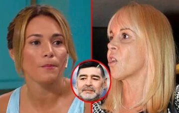 La grave acusación de Rocío Oliva a Claudia Villafañe sobre la muerte de Maradona: "Fue una..."