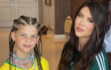 La tristeza de Francesca Icardi por un peinado que le hizo Wanda Nara