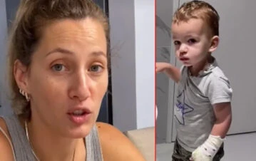 El drama de Mica Viciconte y Fabián Cubero tras el accidente de su hijo: “Se quemó con…”