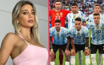 Quién es el jugador de la Selección Argentina que salió con Sol Pérez y ella lo dejó por infiel