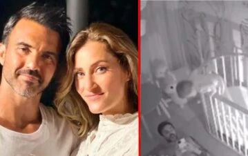 Video: el tremendo susto de Mica Viciconte y Fabián Cubero por un accidente de su bebé en la cuna