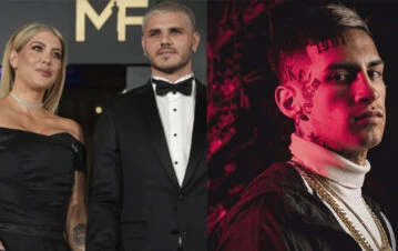 Cómo fue el explosivo encuentro de Wanda Nara, Icardi y L-Gante en un restaurante: "Adivinen quién tenía cara de..."