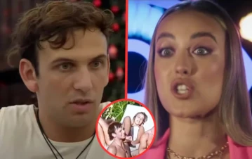 Florencia obligó a Bautista a oler su pie y la reacción del participante de Gran Hermano fue letal