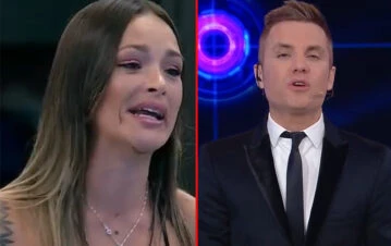 El picante cruce en vivo de Agostina y Santiago Del Moro en Gran Hermano por Furia