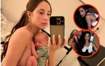 Magui Bravi protagonizó una producción de fotos extrema sólo un mes después de ser mamá