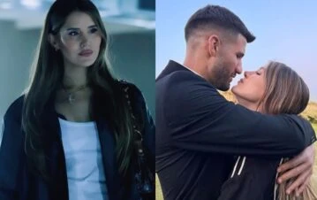 Así fue el romántico reencuentro de Mica Tinelli y su novio Licha López en Arabia Saudita