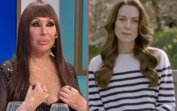 El polémico comentario de Moria Casán sobre el cáncer de la princesa Kate Middleton