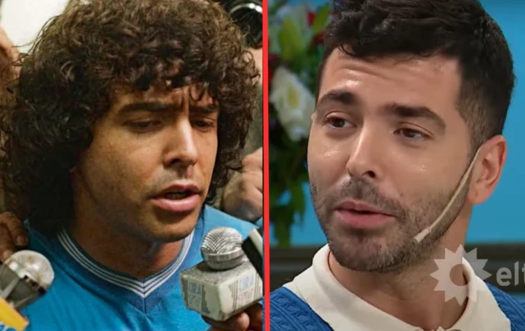 Nazareno Casero confesó cómo lo afectó interpretar a Diego Maradona